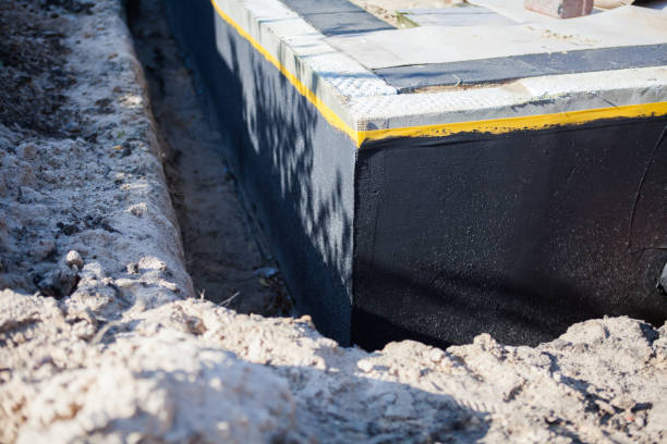 Professional Crawl Space Encapsulation technician working in Oconomowoc, WI